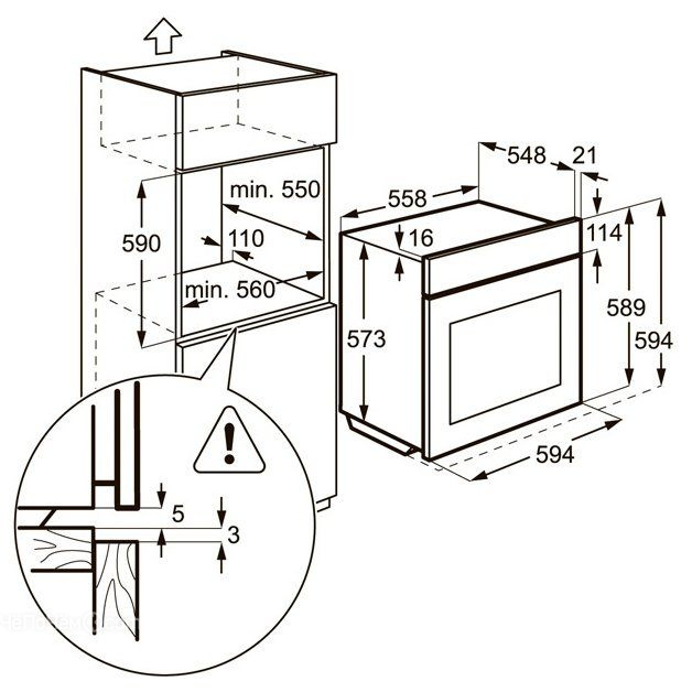 Духовой шкаф zanussi zob 183 wc